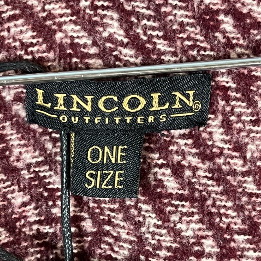 NEW LINCOLN PONCHO - Picture 5 of 10